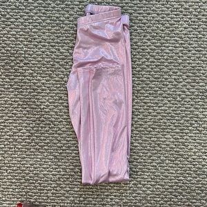 Old Navy Sparkle Pink Kids Leggings